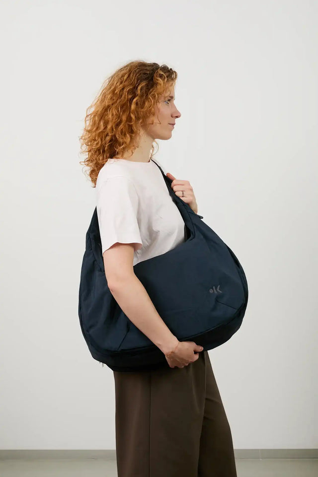 AADA - MOON BAG - BLUEISH BLACK