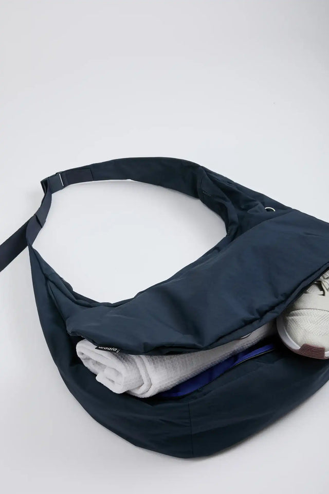 AADA - MOON BAG - BLUEISH BLACK
