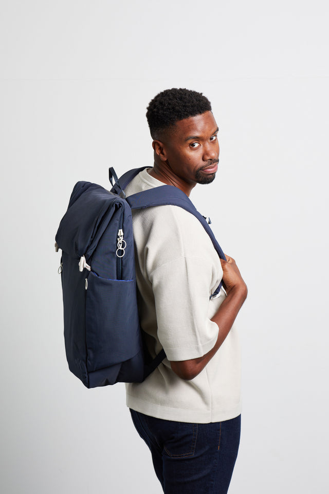 INKI - BACKPACK - BLUEISH BLACK