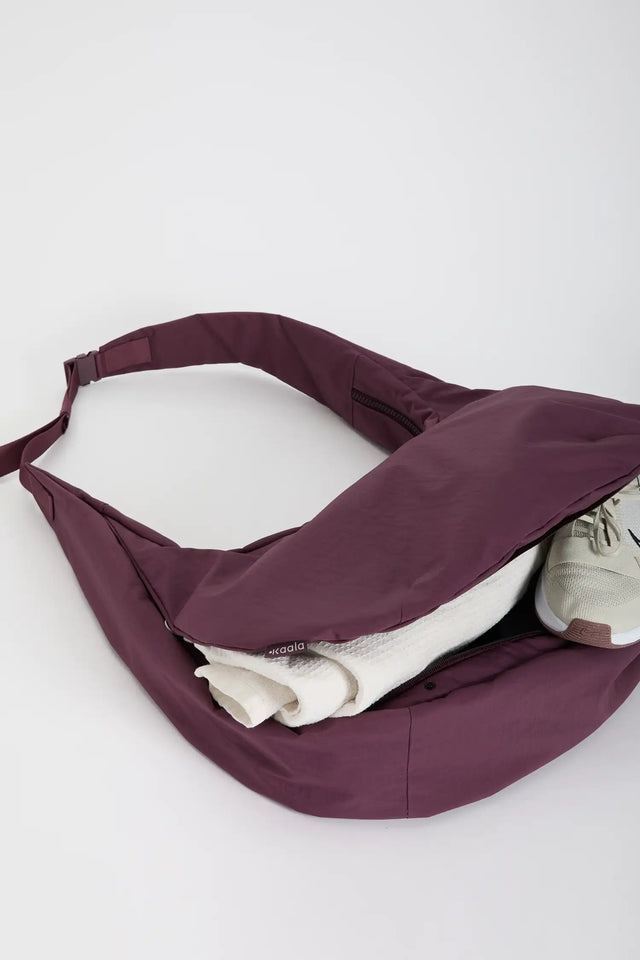 AADA - MOON BAG - PLUM