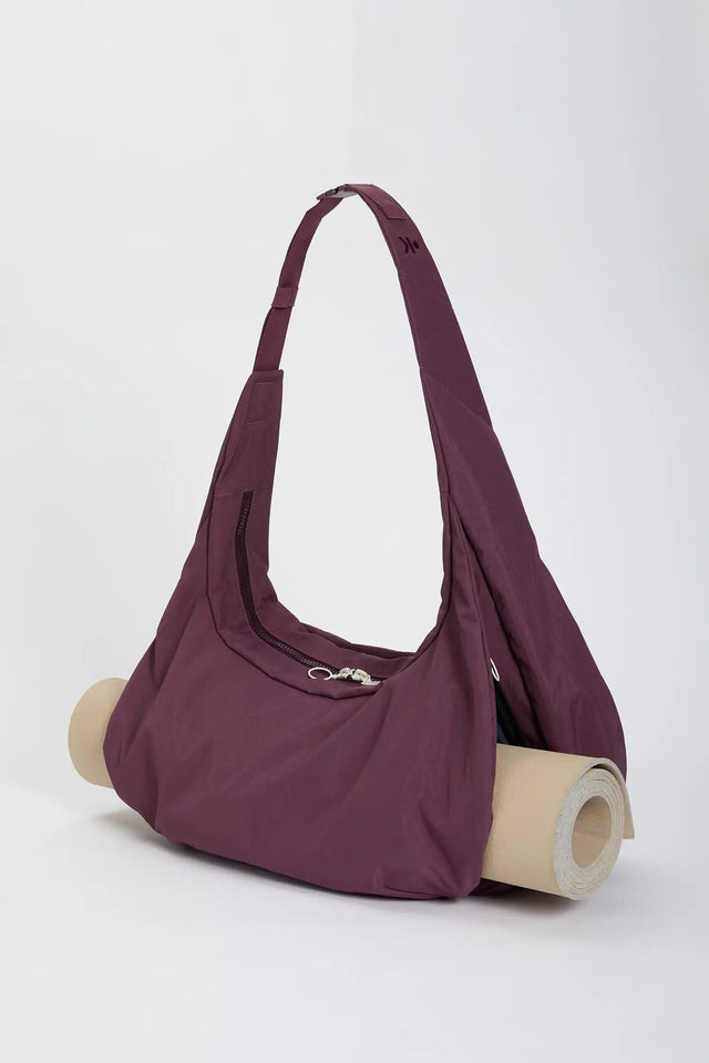 AADA - MOON BAG - PLUM