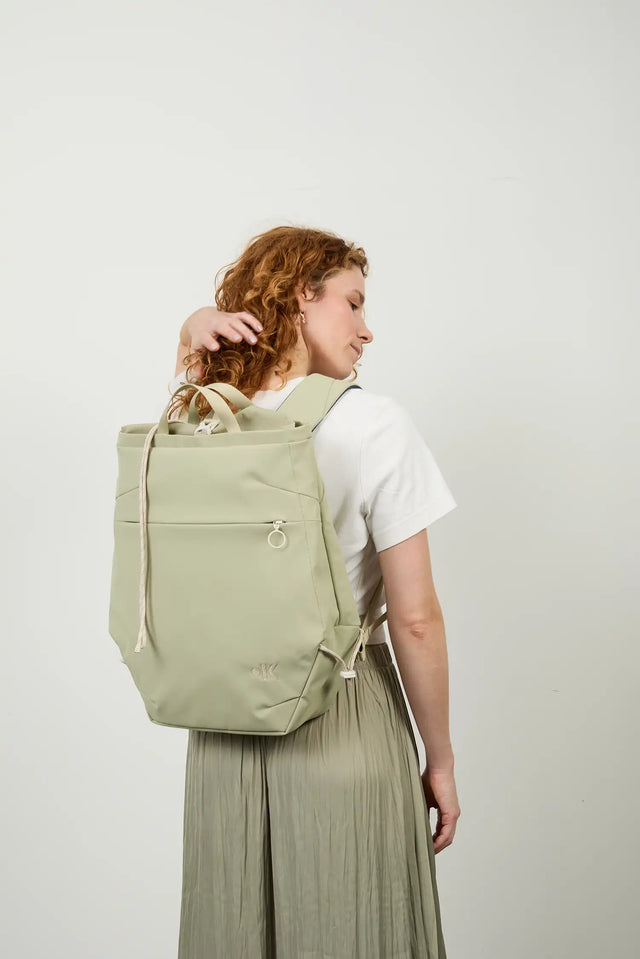 AIMO - BACKPACK - PALE OLIVE