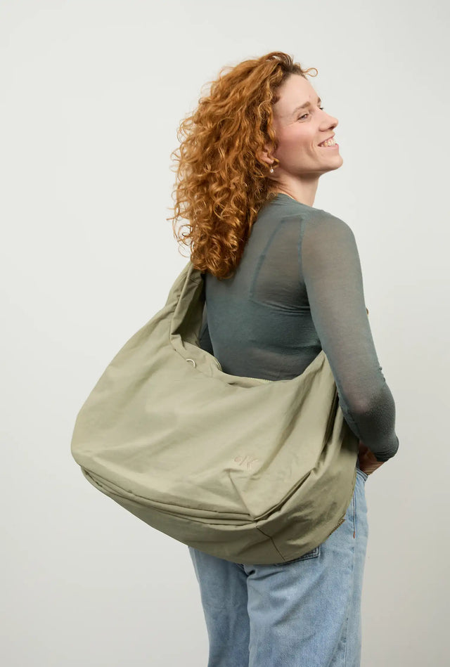 AADA - MOON BAG - PALE OLIVE